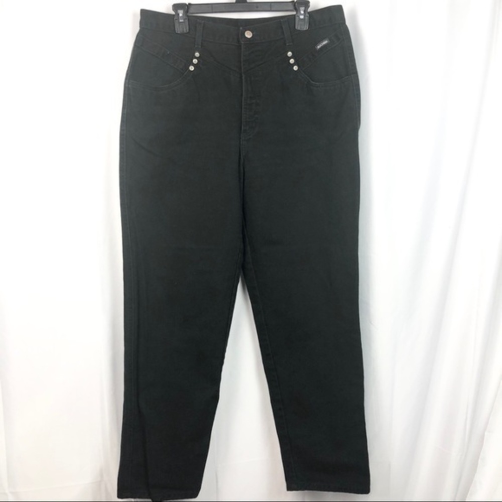 ROCKIES Black Vintage High Rise Mom Jeans.